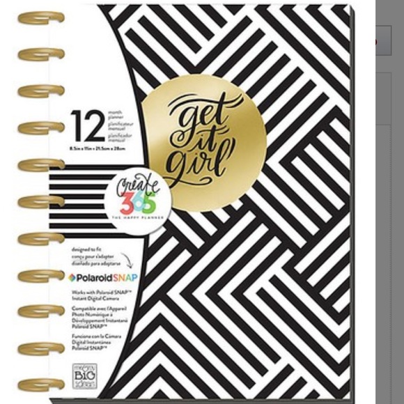 create 365 Other - Happy Planner Big City Brights, Get it Girl